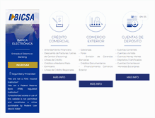 Tablet Screenshot of bicsa.com