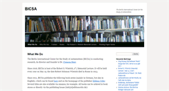 Desktop Screenshot of bicsa.org